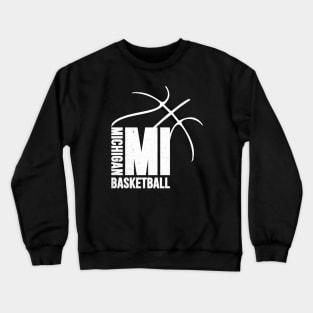 Michigan Basketball 02 Crewneck Sweatshirt